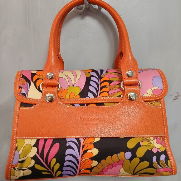 Kate Spade Fun & Funky Satchel🧡🩷💛 - Picture 1 of 13